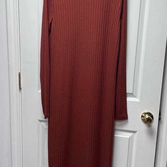 Old Navy Womens Size large Tall Copper Knit Dress - Picture 6 of 10